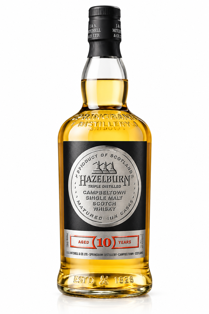 Hazelburn, 10 YO, Single Malt Scotch Whisky, Ecosse, 0.70 Whisky/Whiskey 46.0°