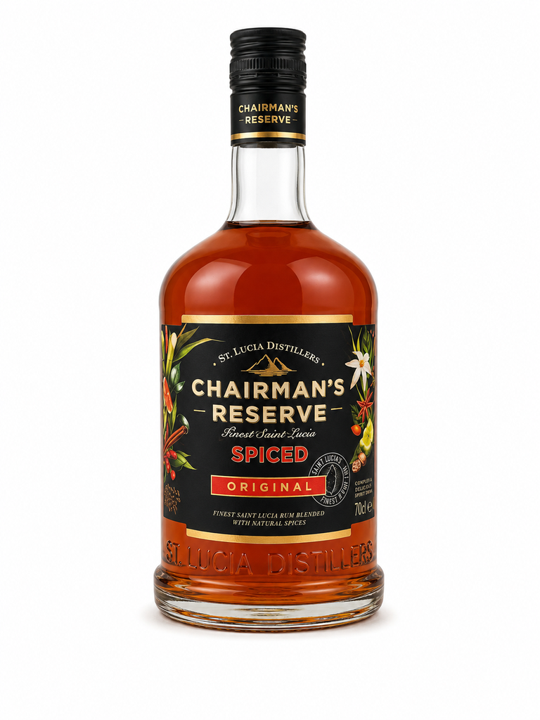 St Lucie distilleries, Chairman's reserve, N.V., Spiced Rum, Sainte-Lucie, 0.70 Rhum/Rum/Ron 40.0°