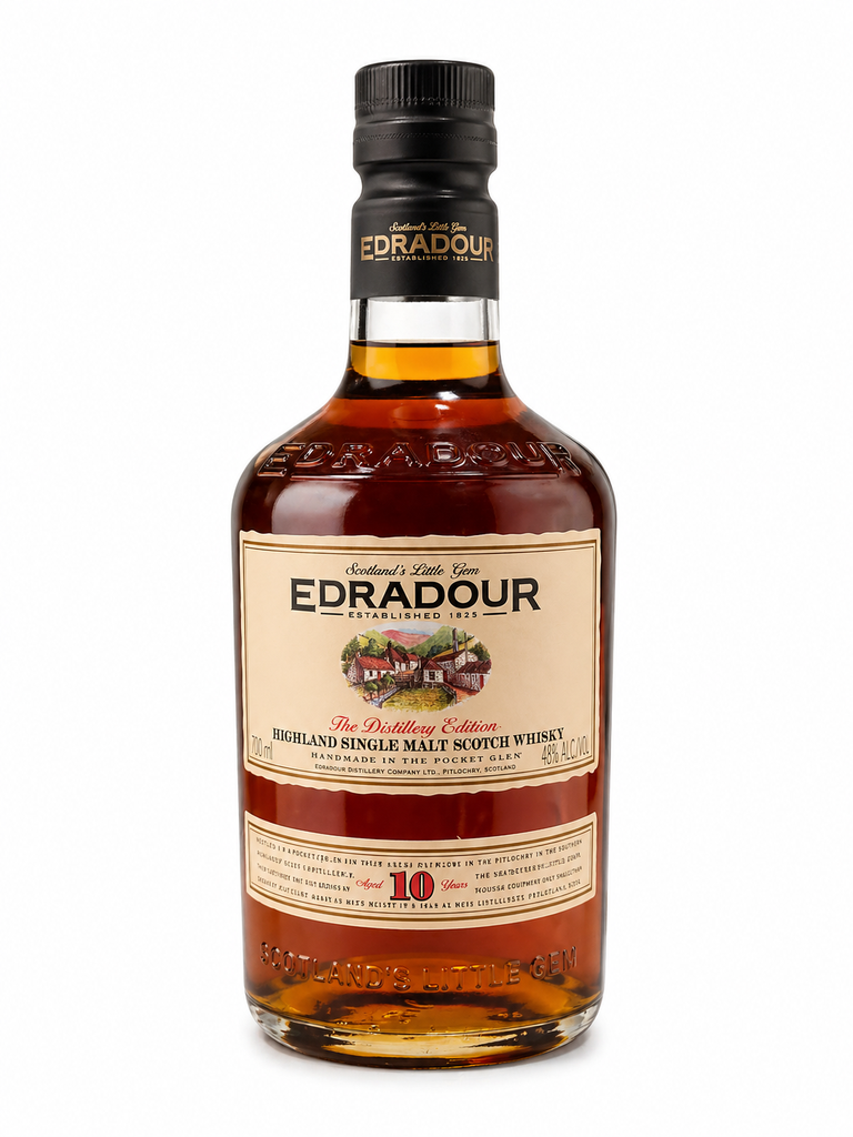 Edradour, 10 ans, Single Malt Scotch Whisky, Ecosse, 0.70 Commande Client 40.0°
