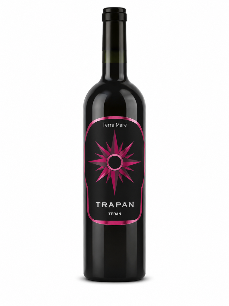 Trapan, Terra Mare, 2018, IGP Hrvatskoj, Croatie, 0.75 Rouge