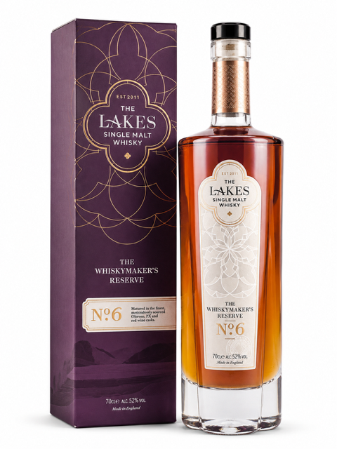 Lakes Distillery, Whiskymaker's Reserve - N°6, Single Malt, Royaume-Uni, 0.70 Whisky/Whiskey 52.0°