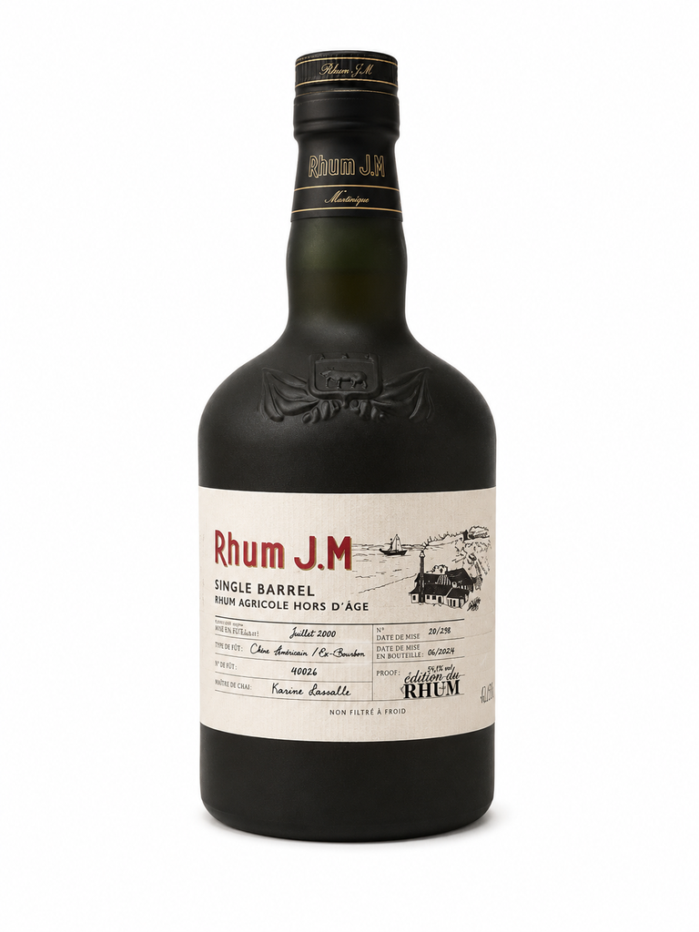 J.M., Single Barrel, 2000, Vieux Rhum Agricole, Martinique, 0.5 Rhum/Rum/Ron 41.1°