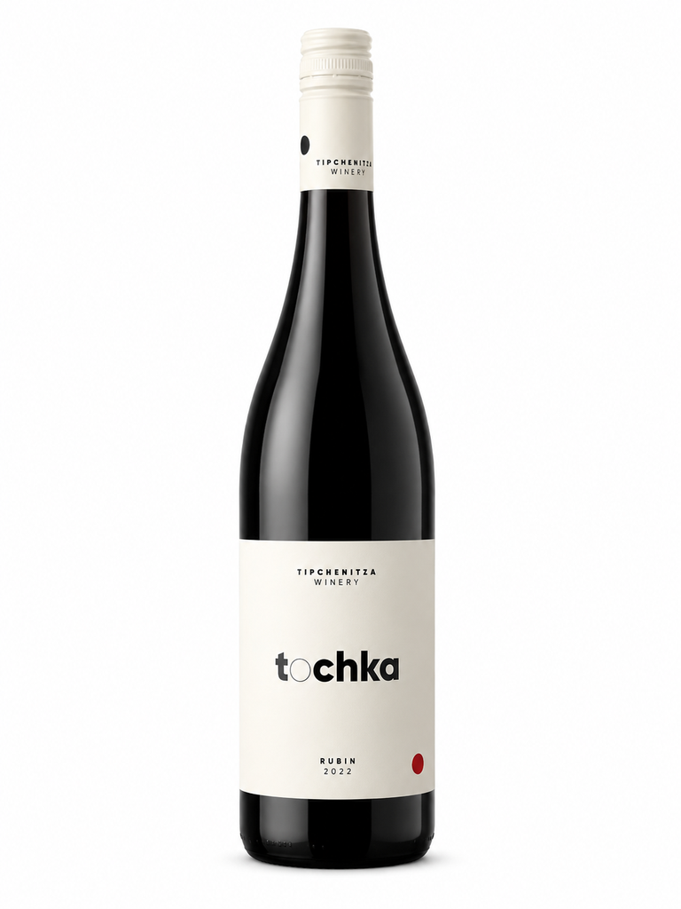 Tipchenitza Winery, Tochka - Rubin, 2022, PGI Danubian Plain, Bulgarie, 0.75 Rouge