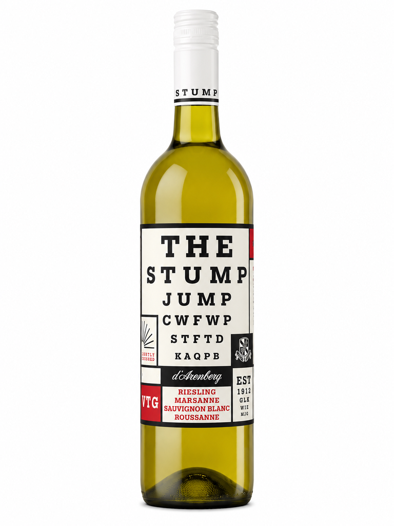 D'Arenberg, Stump Jump White, 2020, Mac Laren Vale, Australie, 0.75 Blanc (copie)