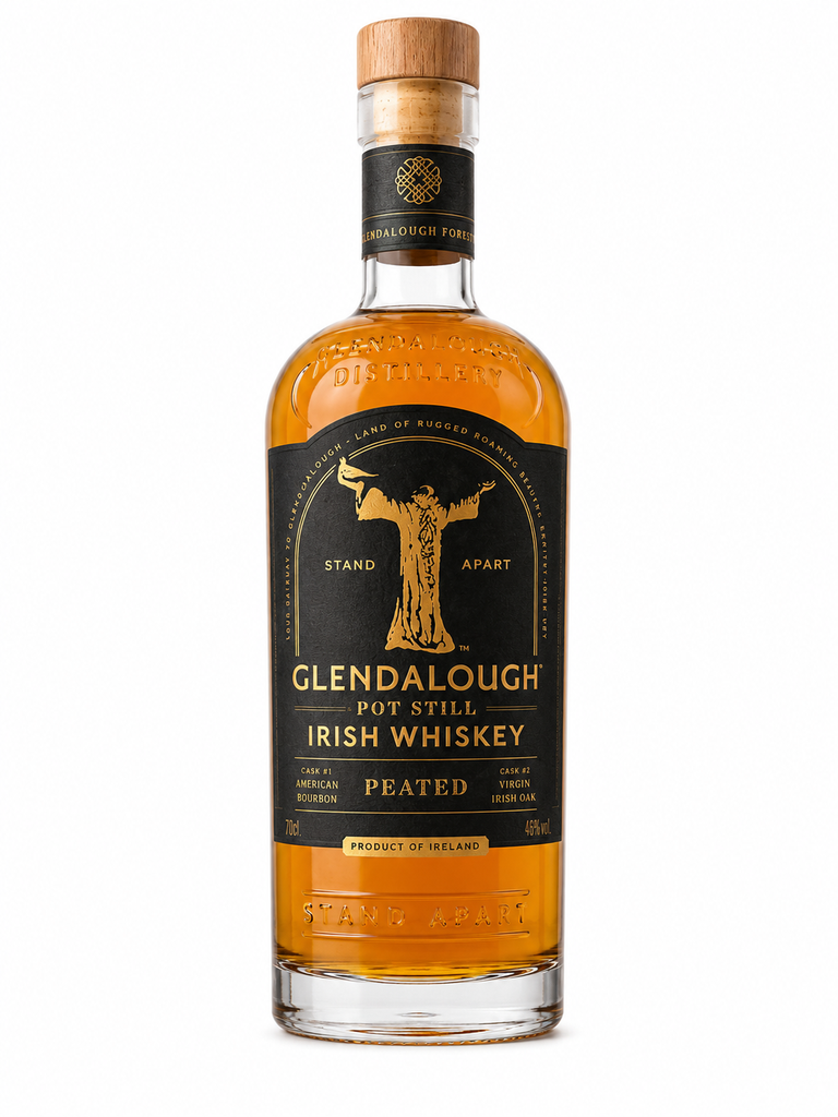 Glendalough, Peated Pot Still, N.V., Irish Whiskey, Irlande, 0.70 Whisky/Whiskey