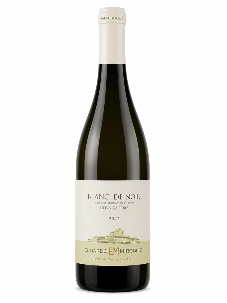 Edoardo Miroglio, Blanc de Noir, 2022, PGI Thracian Valley, Bulgarie, 0.75 Blanc