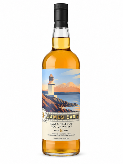 James Eadie's, 8 years from Islay, Single Malt Scotch Whisky, Ecosse, 0.70 Whisky/Whiskey 48.3°