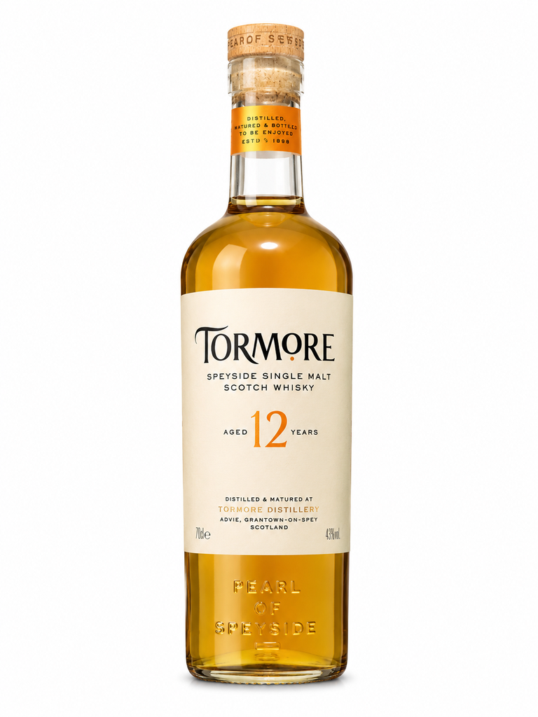 TORMORE, 12 YEARS, Single Malt Scotch Whisky, Ecosse, 0.70 Whisky/Whiskey 46.0°