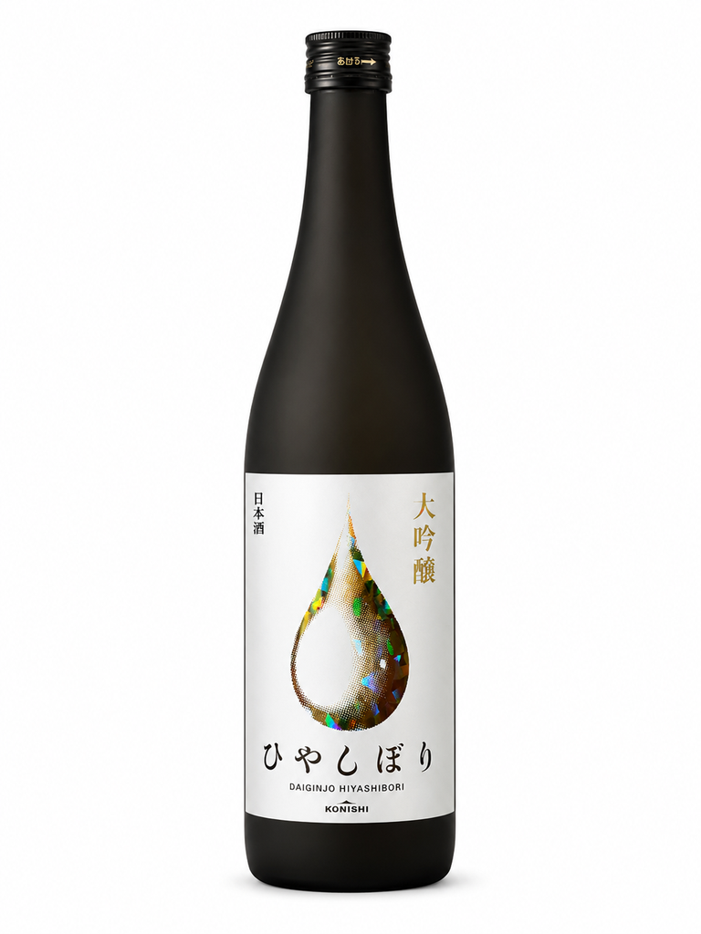 Konishi, Gold 72cl, Saké, Japon, 0.72 Saké 15.5°
