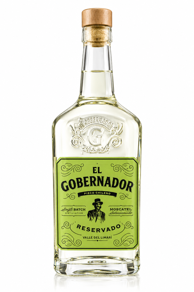 Torres Finca Negra, El Gobernador Reserva, N.V., Pisco, Chili, 0.70 Pisco 40.0°