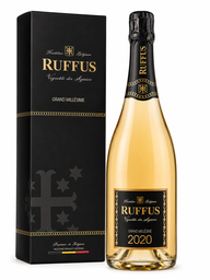 [VBERUFF200501] Ruffus, Grand millésime, 2020, Vin Mousseux de Qualité, Belgique, 0.75 Effervescent